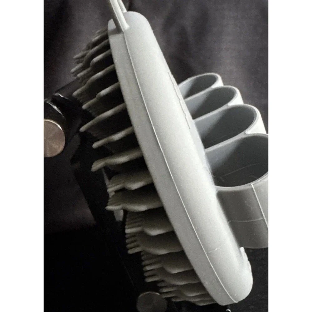 Soft Silicone Exfoliating Bath Brush Body Grey Lot of 2